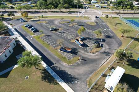 J. Colin English Elementary School Parking Lot in North Fort Myers