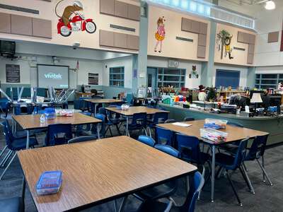 Bass - John C. Elementary School Library in Las Vegas