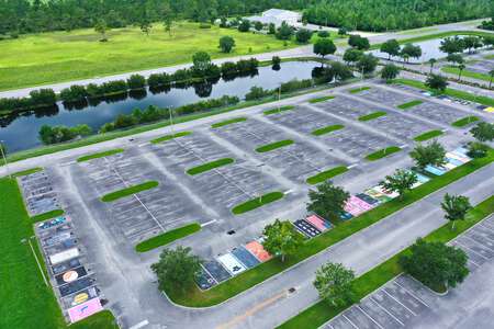 Harmony High School Parking Lot 1 in Harmony
