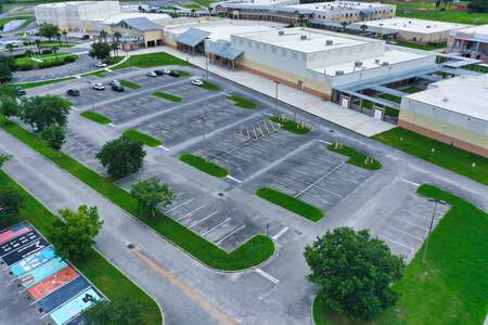 Harmony High School Parking Lot 1 in Harmony
