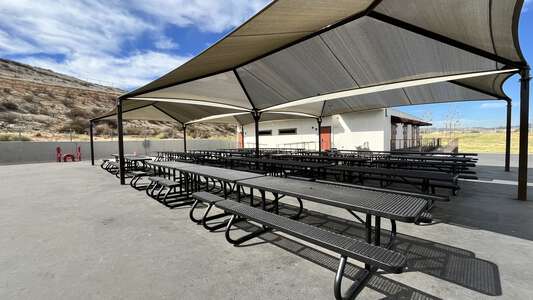 Granite Hills School Outdoor Lunch Area 2 in Perris