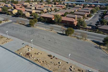 Legacy High School Parking Lot - South in North Las Vegas