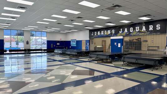 Jerry R. Junkins Elementary School Cafeteria in Carrolton