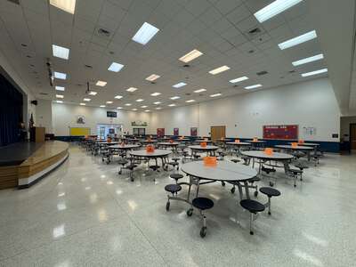 Hermitage Elementary School Cafeteria in Virginia Beach