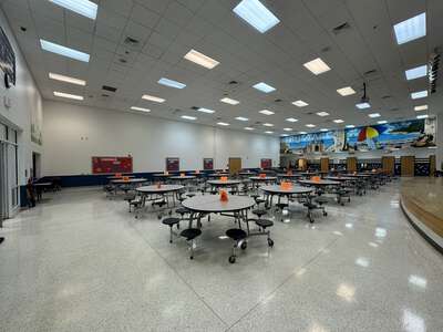 Hermitage Elementary School Cafeteria in Virginia Beach