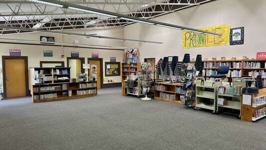 Walter M Brown Elementary School Library in Turlock