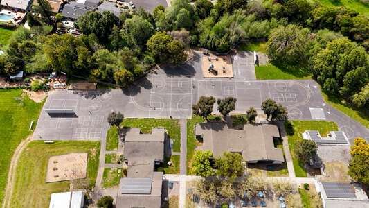 Lucas Valley Elementary School Blacktop in San Rafael