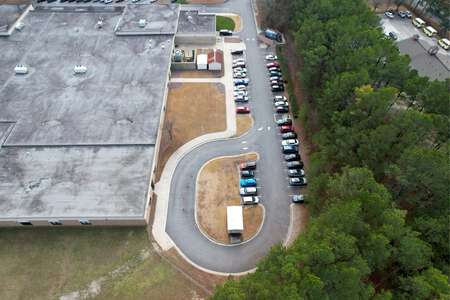 Simonton Elementary School Parking Lot - West in Lawrenceville