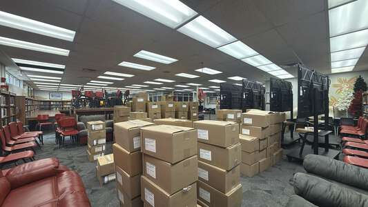 Carl Albert Middle School Library in Midwest City 3