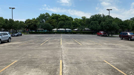 Hartman Middle School Parking Lot - Back in Houston