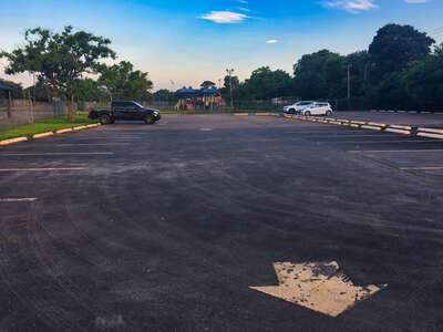 Alcott Elementary Parking Lot in Houston