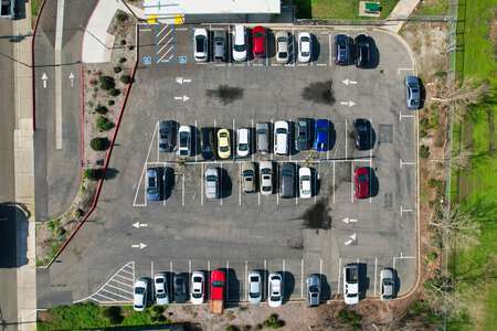 William Daylor High School Parking Lot in Sacramento
