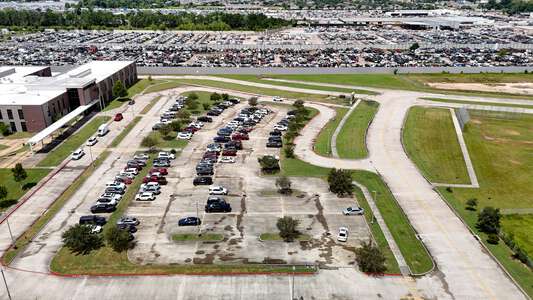 Garcia Middle School Parking Lot - Front Large in Houston 2