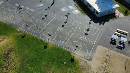 Alamosa Park Elementary School Outdoor Basketball Courts in Oceanside 3