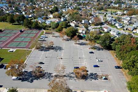 Ocean Lakes High School Parking Lot - Visitor in Virginia Beach 2