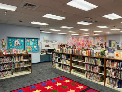 Cortez - Manuel J. Elementary School Library in Las Vegas