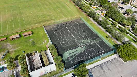 Ronald W. Reagan/Doral Senior High School Tennis Courts in Doral