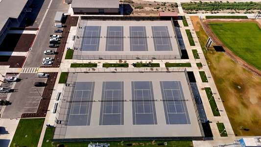River Islands High School River Islands High Tennis Courts in Lathrop 2