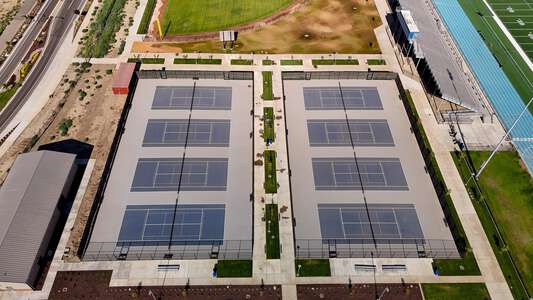 River Islands High School River Islands High Tennis Courts in Lathrop 3