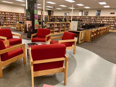 Bryan Station Middle School Library in Lexington