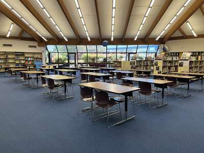 East Avenue Middle School Library in Livermore