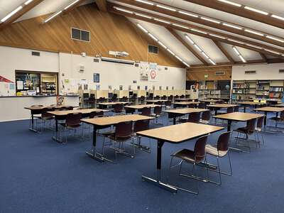 East Avenue Middle School Library in Livermore