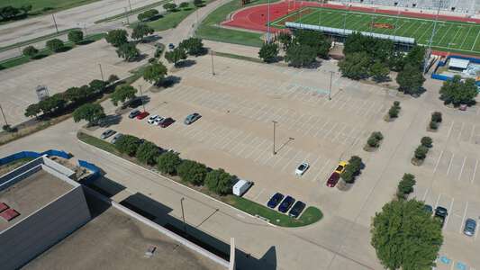 Saginaw High School Parking Lot - Back 2 in Saginaw 2
