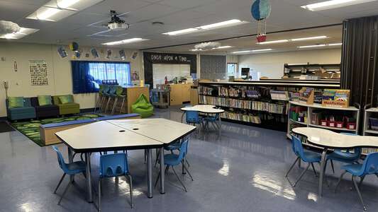 Allison Elementary School Library in Pomona