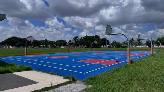 North Glade Elementary School Outdoor Basketball Courts in Miami
