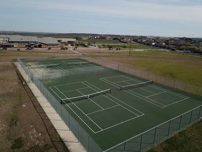 DVISD Athletic Facilities Del Valle Middle School Tennis Courts in Del Valle 2