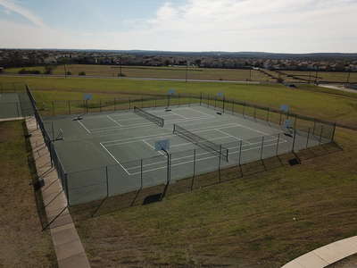 DVISD Athletic Facilities Del Valle Middle School Tennis Courts in Del Valle 3