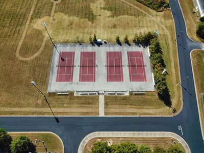 John Hardin High School Tennis Courts in Elizabethtown