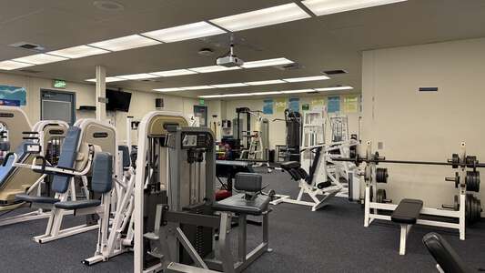 Rancho San Joaquin Middle School Fitness Room in Irvine