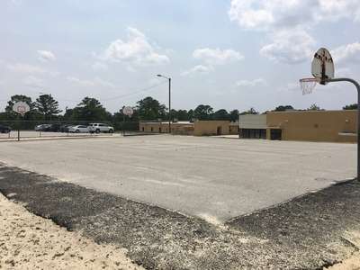Windsor Elementary School Outdoor Basketball Courts in Columbia