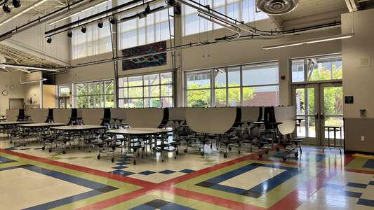 Cal Young Middle School Cafeteria/Commons in Eugene