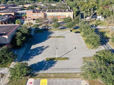 Mt. Dora High School Parking Lot in Mount Dora