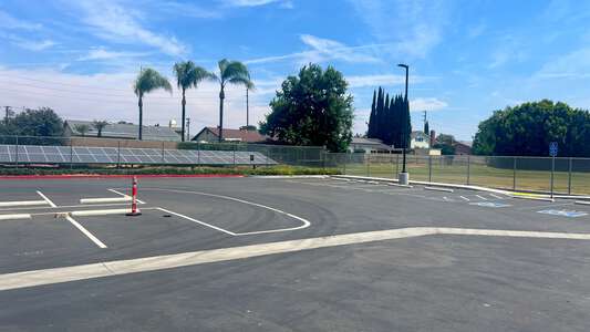 Hollow Hills Elementary School Parking Lot - Back in Simi Valley