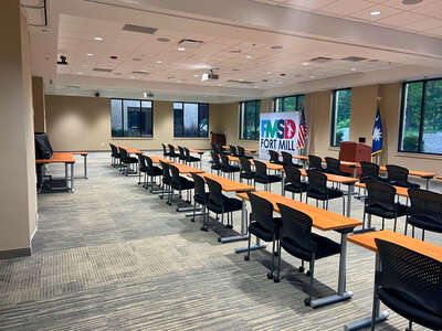 Fort Mill School District Combined Training Room in Fort Mill
