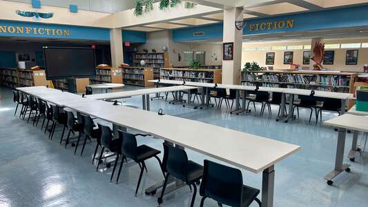 William H. Turner Tech. Senior High School Library in Miami