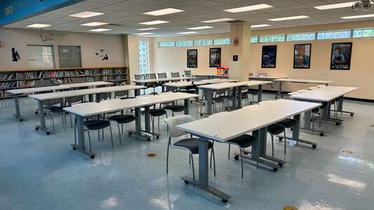 William H. Turner Tech. Senior High School Library in Miami