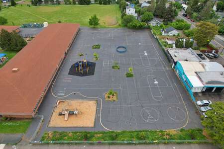 Whitman K-5 School Blacktop in Portland