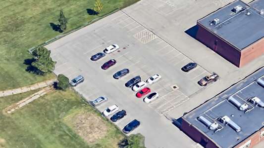 Como Elementary School Parking Lot - Back in Columbus