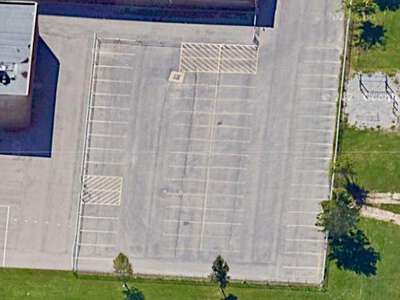 Como Elementary School Parking Lot - Back in Columbus