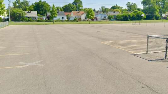 Como Elementary School Parking Lot - Back in Columbus