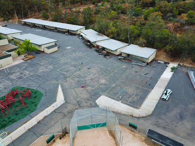 Jerabek Elementary School Outdoor Basketball Courts in San Diego