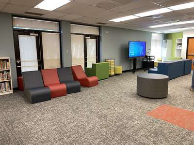 Robertson Elementary School Library in Round Rock
