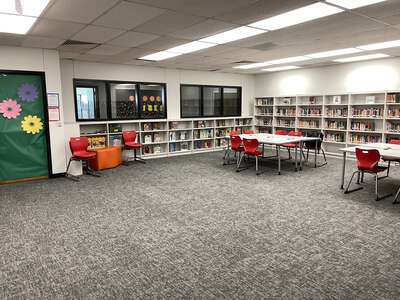 Robertson Elementary School Library in Round Rock
