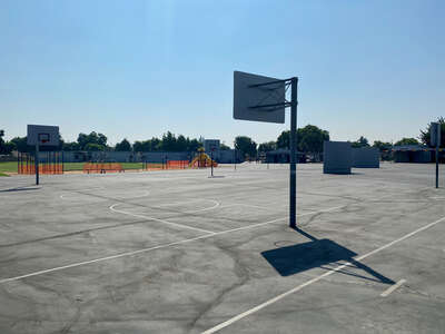 Moffitt Elementary School Outdoor Basketball Courts in Norwalk