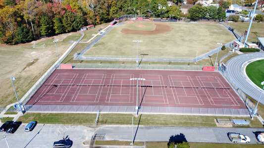 Bayside High School Tennis Courts in Virginia Beach