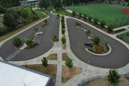 William Walker Elementary School Parking Lot - Front in Beaverton